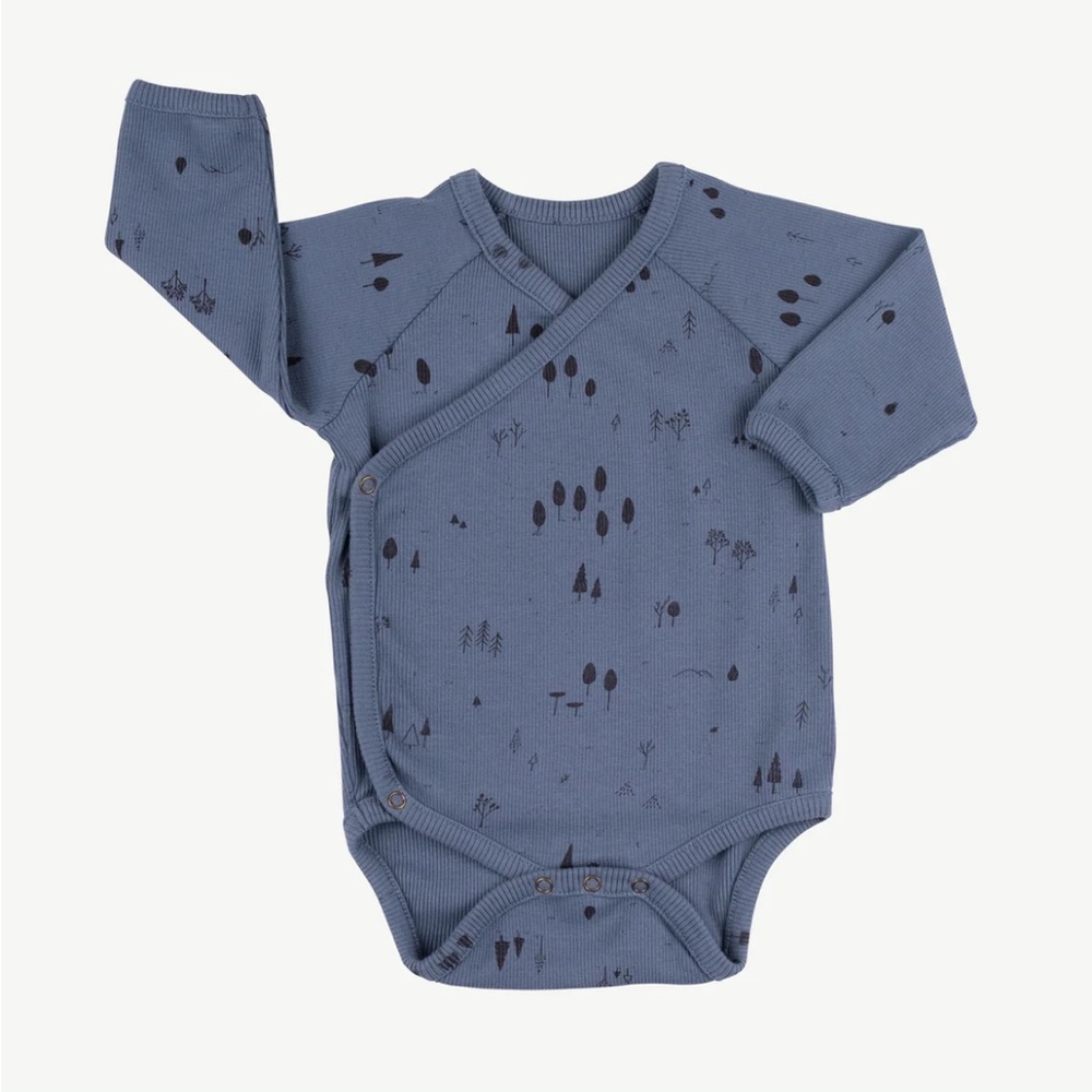 Red Caribou Organic Pima Cotton onesie 9-12m